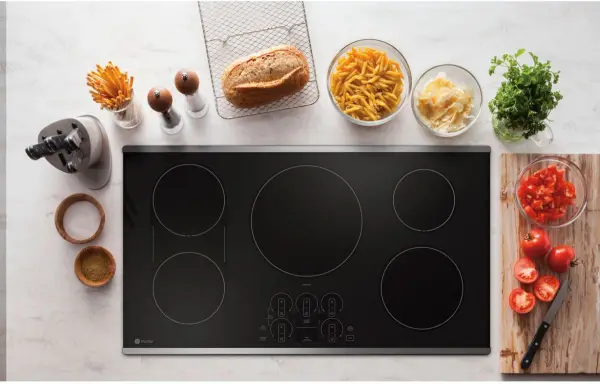 GE Profile PHP9036STSS induction cooktop vignette GE Profile PHP9036STSS induction cooktop vignette